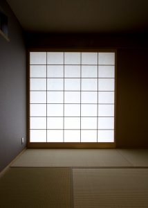 「森の中の木とガラスの家」製作障子【施工事例】